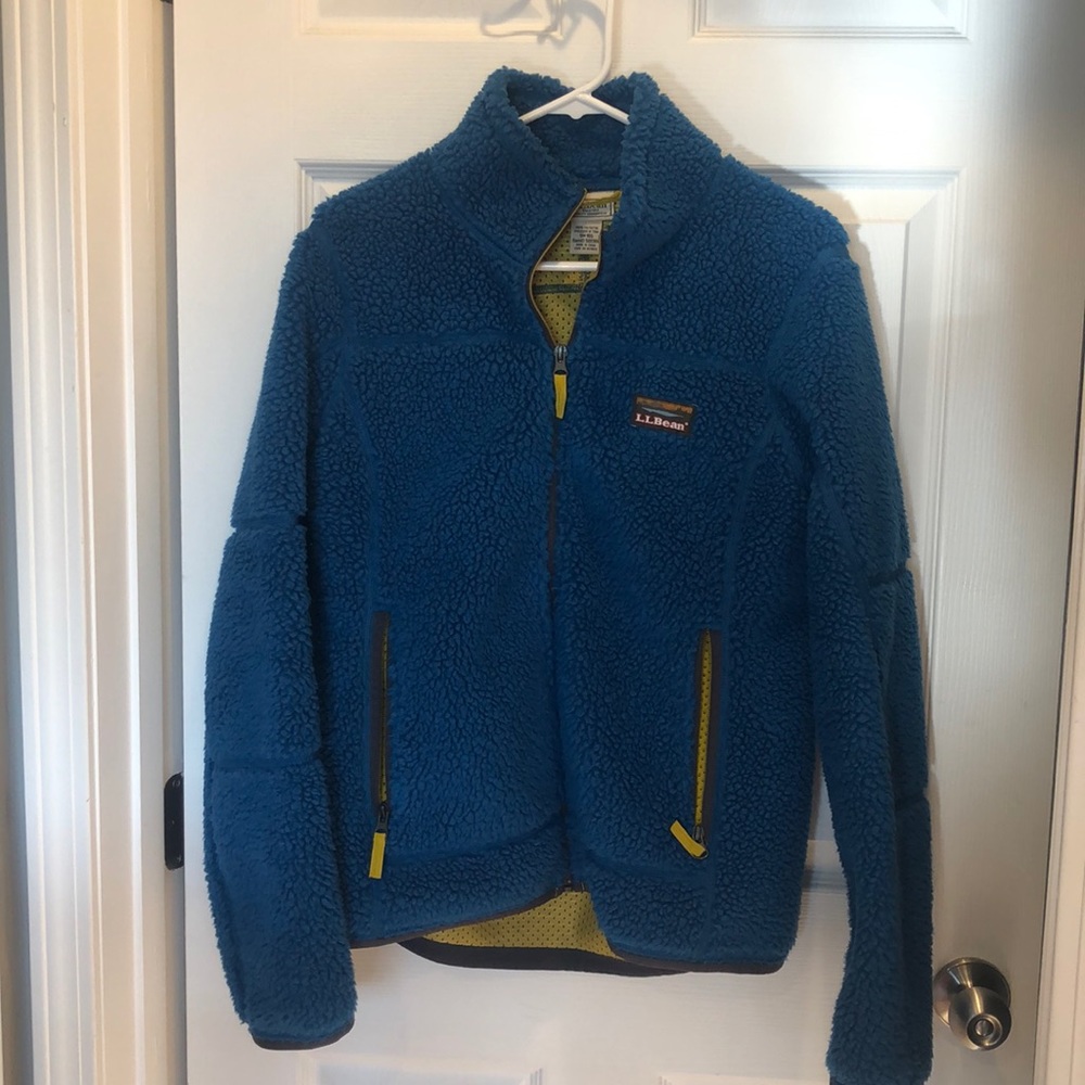 Llbean zip up jacket